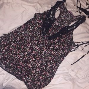Floral tank top